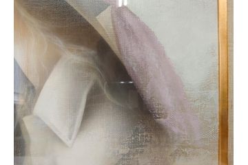 真作　中原脩　「帽子の女」　F8(8号)　絵画(油彩、油絵、人物画、美人画、サイン入り、額装、外箱付)(R-082921)