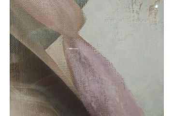 真作　中原脩　「帽子の女」　F8(8号)　絵画(油彩、油絵、人物画、美人画、サイン入り、額装、外箱付)(R-082921)