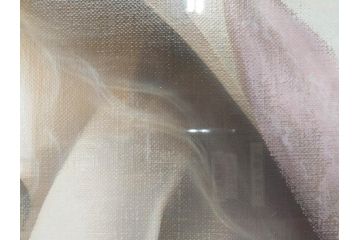 真作　中原脩　「帽子の女」　F8(8号)　絵画(油彩、油絵、人物画、美人画、サイン入り、額装、外箱付)(R-082921)