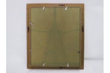 真作　中原脩　「帽子の女　青いリボン」　F3(3号)　絵画(油彩、油絵、人物画、美人画、サイン入り、額装、外箱付)(R-082922)