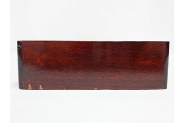 アンティーク雑貨　昭和中期　クスノキ材　蒔絵　格式高い佇まいの収納箱(木箱、金彩、漆、漆器、小物入れ、唐草)(R-082926)