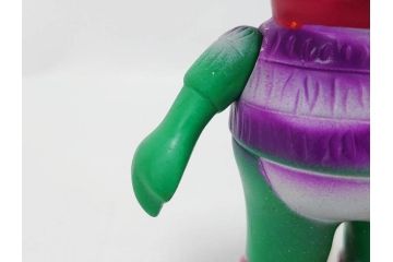 ベルマークのツクダヤ　木馬座　クリクリとした目が可愛らしいケロヨン(ソフビ、カエル、蛙、人形、玩具、置物)(R-082927)