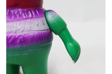 ベルマークのツクダヤ　木馬座　クリクリとした目が可愛らしいケロヨン(ソフビ、カエル、蛙、人形、玩具、置物)(R-082927)
