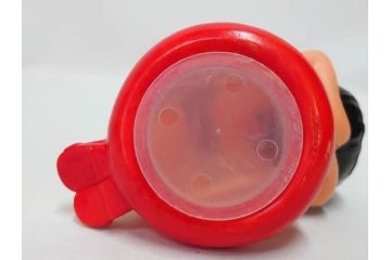 エーザイ　トラベルミン坊や　浮き輪　レトロな雰囲気の貯金箱(人形、コインバンク、ソフビ、置物)(R-082928)