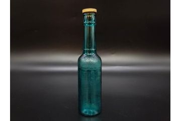 大正〜昭和初期　レトロ　エンボス　時を重ねた味わ深いガラス瓶6点セット(ソースボトル、白玉、三ツ矢、カゴメ、フマキラー、和ガラス、硝子、ビン、ボトル、花瓶、花入、花生、花器、一輪挿し)(R-082931)