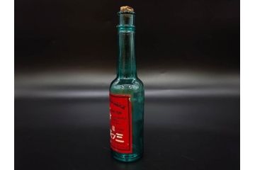 大正〜昭和初期　レトロ　エンボス　時を重ねた味わ深いガラス瓶6点セット(ソースボトル、白玉、三ツ矢、カゴメ、フマキラー、和ガラス、硝子、ビン、ボトル、花瓶、花入、花生、花器、一輪挿し)(R-082931)