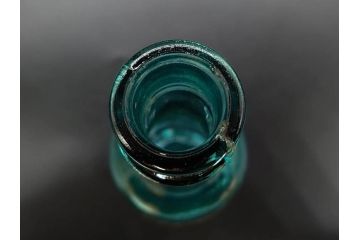 大正〜昭和初期　レトロ　エンボス　時を重ねた味わ深いガラス瓶6点セット(ソースボトル、白玉、三ツ矢、カゴメ、フマキラー、和ガラス、硝子、ビン、ボトル、花瓶、花入、花生、花器、一輪挿し)(R-082931)