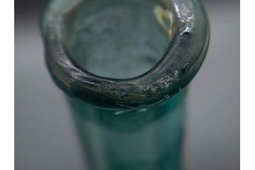 大正〜昭和初期　レトロ　エンボス　時を重ねた味わ深いガラス瓶6点セット(ソースボトル、白玉、三ツ矢、カゴメ、フマキラー、和ガラス、硝子、ビン、ボトル、花瓶、花入、花生、花器、一輪挿し)(R-082931)