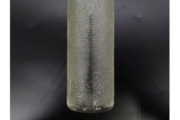 大正〜昭和初期　レトロ　エンボス　空間のアクセントになるガラス瓶7点セット(大日本麦酒株式会社、和ガラス、硝子、ビン、ボトル、花瓶、花入、花生、花器、一輪挿し)(R-082932)