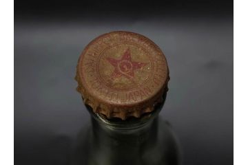 大正〜昭和初期　レトロ　エンボス　空間のアクセントになるガラス瓶7点セット(大日本麦酒株式会社、和ガラス、硝子、ビン、ボトル、花瓶、花入、花生、花器、一輪挿し)(R-082932)