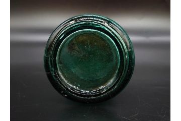 大正〜昭和初期　レトロ　エンボス　空間のアクセントになるガラス瓶7点セット(大日本麦酒株式会社、和ガラス、硝子、ビン、ボトル、花瓶、花入、花生、花器、一輪挿し)(R-082932)