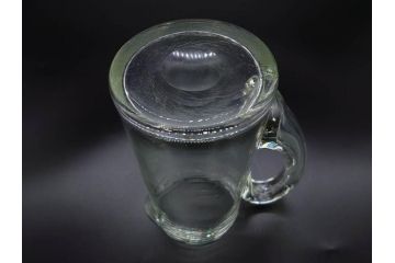 戦前　当時物　アサヒ生ビール　レトロなデザインがおしゃれなグラス4客&ピッチャーセット(ジョッキ、コップ、水差し、ジャグ、ウォーターポット、硝子、ガラス)(R-082933)