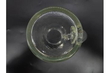 戦前　当時物　アサヒ生ビール　レトロなデザインがおしゃれなグラス4客&ピッチャーセット(ジョッキ、コップ、水差し、ジャグ、ウォーターポット、硝子、ガラス)(R-082933)
