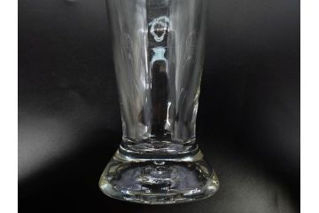 戦前　当時物　アサヒ生ビール　レトロなデザインがおしゃれなグラス4客&ピッチャーセット(ジョッキ、コップ、水差し、ジャグ、ウォーターポット、硝子、ガラス)(R-082933)