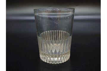 戦前　当時物　ガラス　切子　エナメル　グラス　どこか懐かしさを感じるコップなど5点セット(花、小物入れ、硝子、和ガラス)(R-082934)