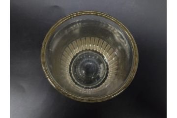 戦前　当時物　ガラス　切子　エナメル　グラス　どこか懐かしさを感じるコップなど5点セット(花、小物入れ、硝子、和ガラス)(R-082934)