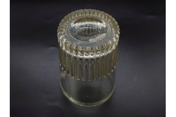 戦前　当時物　ガラス　切子　エナメル　グラス　どこか懐かしさを感じるコップなど5点セット(花、小物入れ、硝子、和ガラス)(R-082934)