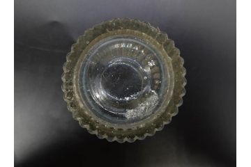 戦前　当時物　ガラス　切子　エナメル　グラス　どこか懐かしさを感じるコップなど5点セット(花、小物入れ、硝子、和ガラス)(R-082934)