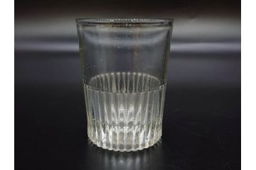 戦前　当時物　ガラス　切子　エナメル　グラス　どこか懐かしさを感じるコップなど5点セット(花、小物入れ、硝子、和ガラス)(R-082934)