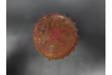 戦前　当時物　ウランガラス　フマキラー　レトロな佇まいのガラス瓶など6点セット(ビン、一輪挿し、花瓶、花入、花生、花器、硝子、和ガラス)(R-082935)