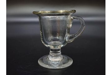 戦前　当時物　切子　アイスクリーム　氷コップ　レトロな雰囲気漂うグラスなど6点セット(デザートカップ、ミニボウル、深皿、小鉢、硝子、ガラス)(R-082938)