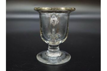 戦前　当時物　切子　アイスクリーム　氷コップ　レトロな雰囲気漂うグラスなど6点セット(デザートカップ、ミニボウル、深皿、小鉢、硝子、ガラス)(R-082938)