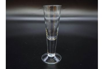 戦前　当時物　切子　アイスクリーム　氷コップ　レトロな雰囲気漂うグラスなど6点セット(デザートカップ、ミニボウル、深皿、小鉢、硝子、ガラス)(R-082938)