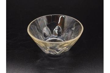 戦前　当時物　切子　アイスクリーム　氷コップ　レトロな雰囲気漂うグラスなど6点セット(デザートカップ、ミニボウル、深皿、小鉢、硝子、ガラス)(R-082938)