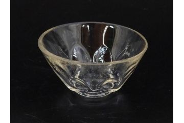 戦前　当時物　切子　アイスクリーム　氷コップ　レトロな雰囲気漂うグラスなど6点セット(デザートカップ、ミニボウル、深皿、小鉢、硝子、ガラス)(R-082938)