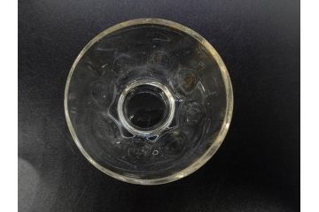 戦前　当時物　切子　アイスクリーム　氷コップ　レトロな雰囲気漂うグラスなど6点セット(デザートカップ、ミニボウル、深皿、小鉢、硝子、ガラス)(R-082938)