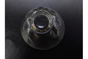 戦前　当時物　切子　アイスクリーム　氷コップ　レトロな雰囲気漂うグラスなど6点セット(デザートカップ、ミニボウル、深皿、小鉢、硝子、ガラス)(R-082938)