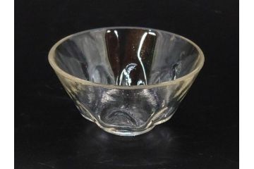戦前　当時物　切子　アイスクリーム　氷コップ　レトロな雰囲気漂うグラスなど6点セット(デザートカップ、ミニボウル、深皿、小鉢、硝子、ガラス)(R-082938)