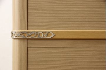 中古　美品　大阪泉州桐箪笥　特注　汚れが付きにくいメラミン化粧板を使った総桐箪笥・上段(総桐たんす、和たんす、和タンス、収納箪笥、衣装箪笥、チェスト、引き出し)(R-081760)
