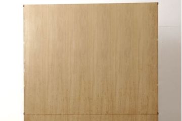 中古　美品　大阪泉州桐箪笥　特注　汚れが付きにくいメラミン化粧板を使った総桐箪笥・上段(総桐たんす、和たんす、和タンス、収納箪笥、衣装箪笥、チェスト、引き出し)(R-081760)