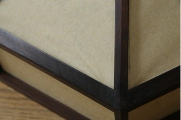 和製ビンテージ　松本民芸家具　落ち着いた色味で和モダンスタイルにぴったりな吊り下げ照明　(R-082958)