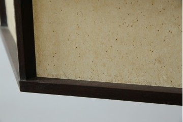 和製ビンテージ　松本民芸家具　落ち着いた色味で和モダンスタイルにぴったりな吊り下げ照明　(R-082958)