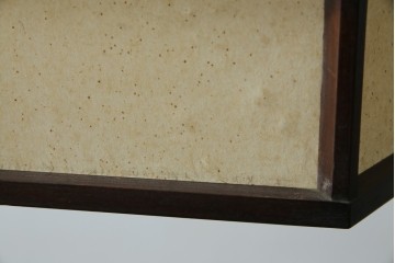 和製ビンテージ　松本民芸家具　落ち着いた色味で和モダンスタイルにぴったりな吊り下げ照明　(R-082958)