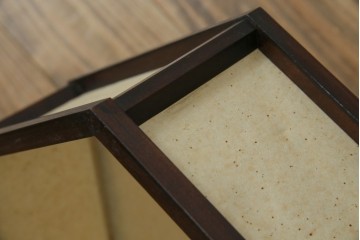 和製ビンテージ　松本民芸家具　落ち着いた色味で和モダンスタイルにぴったりな吊り下げ照明　(R-082958)