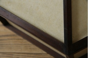 和製ビンテージ　松本民芸家具　落ち着いた色味で和モダンスタイルにぴったりな吊り下げ照明　(R-082958)