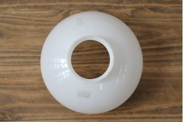 アンティーク照明　ドイツ　シンプルでありながら上品な雰囲気を醸し出す天井照明カバー(ペンダントライトカバー、吊り下げ照明カバー、電笠)(R-082959)