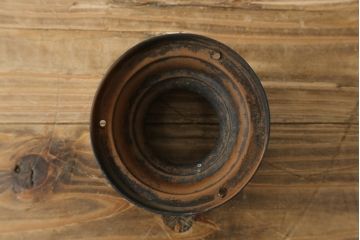 アンティーク照明　ドイツ　シンプルでありながら上品な雰囲気を醸し出す天井照明カバー(ペンダントライトカバー、吊り下げ照明カバー、電笠)(R-082959)