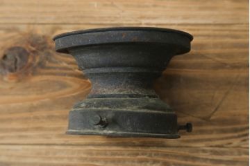 アンティーク照明　ドイツ　シンプルでありながら上品な雰囲気を醸し出す天井照明カバー(ペンダントライトカバー、吊り下げ照明カバー、電笠)(R-082959)