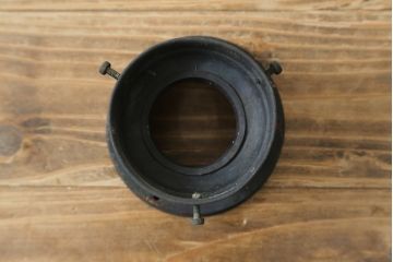 アンティーク照明　ドイツ　シンプルでありながら上品な雰囲気を醸し出す天井照明カバー(ペンダントライトカバー、吊り下げ照明カバー、電笠)(R-082959)