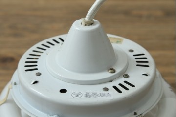 和製ビンテージ　昭和レトロ　ナショナル製　松下電工株式会社　レトロでポップな可愛らしい天井照明　(R-082962)