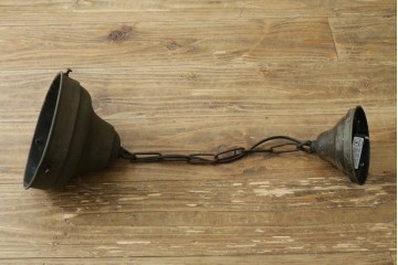 和製アンティーク　昭和初期から中期　レトロな空間づくりに活躍する天井照明　(R-082963)