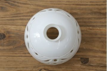 和製ビンテージ　大正ロマンデザイン　切子　お部屋に心地よい彩を添えるペンダントライト(ランプシェード、天井照明、吊り下げ照明、ヴィンテージ)(R-082965)