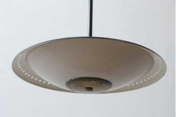 和製ビンテージ　レトロ　大山電機工業　スペースエイジデザインのおしゃれな天井照明(ペンダントライト、吊り下げ照明、シェード、ヴィンテージ)(R-082966)