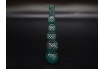 大正〜昭和初期　ニッキ水瓶　時代を重ねた味わいあるガラス瓶7点セット(ラムネ瓶、硝子、ビン、花器、花生、花入、フラワーベース、一輪挿し)(R-082972)