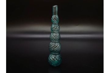 大正〜昭和初期　ニッキ水瓶　時代を重ねた味わいあるガラス瓶7点セット(ラムネ瓶、硝子、ビン、花器、花生、花入、フラワーベース、一輪挿し)(R-082972)