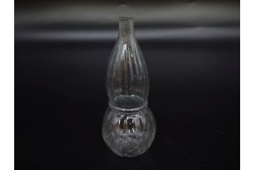大正〜昭和初期　ニッキ水瓶　時代を重ねた味わいあるガラス瓶7点セット(ラムネ瓶、硝子、ビン、花器、花生、花入、フラワーベース、一輪挿し)(R-082972)